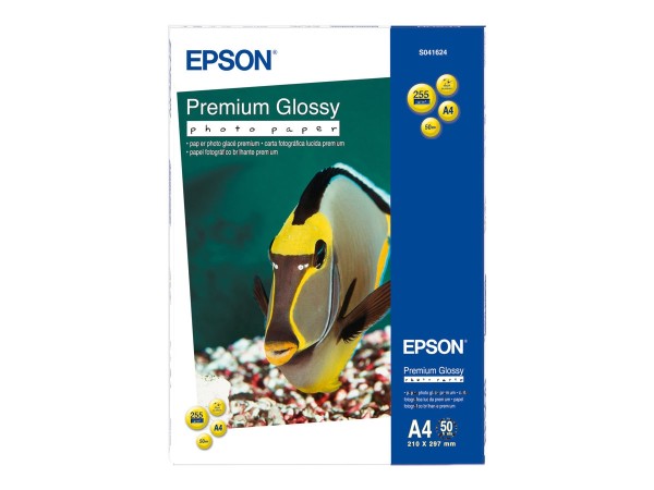 Papier A4 50Bl. 255g/m² Styl.Ph790/830/870/900/1270/1290 Premium Glossy Photo