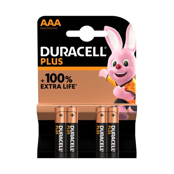 DURACELL Batterie Plus NEW -AAA (MN2400/LR03) Micro 4St.