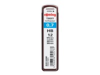 ROTRING Feinmine Dose Feinminen 12 Stück 0,7 HB
