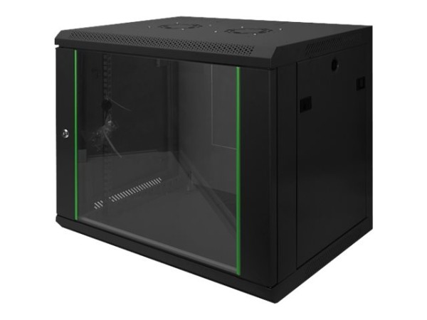 DIGITUS Wandgehäuse Dynamic Basic schwarz 9HE 600x450mm