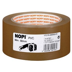 TESA NOPI Pack PVC geprägt 66m 50mm braun