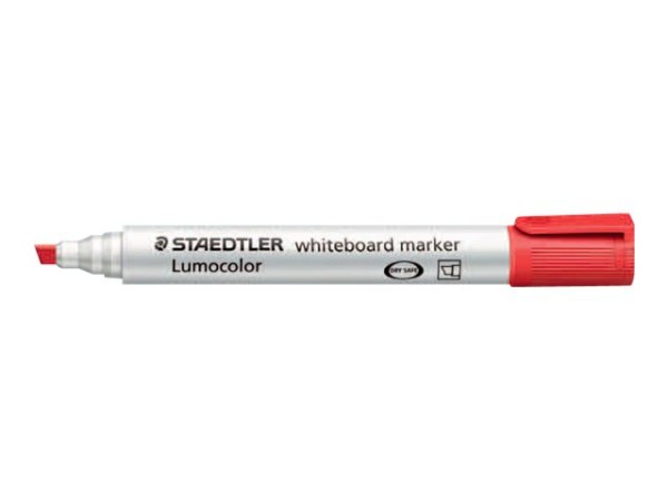 STAEDTLER Lumocolor Whiteboard-Marker 351B, schwarz Strichstärke: 2,0 - 5,0 mm, Keilspitze, nachfüll