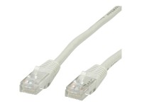 VALUE Patchkabel UTP Cat5e 15m grau