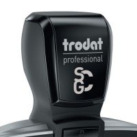 TRODAT 5117, Selbstfärbestempel, Text/Datumsstempel, 4 x 46 mm, Schwarz