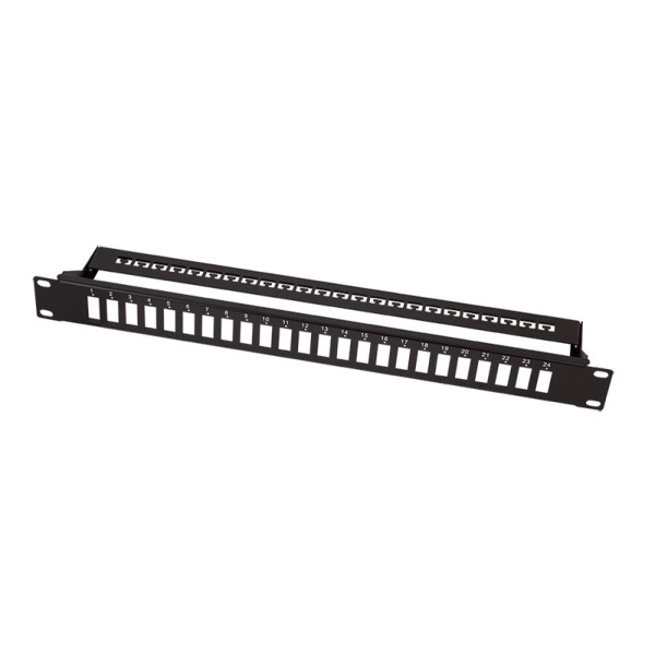 LOGILINK 19" LWL-Panel für 24x SC-Duplex/LC-Quad Kupplungen