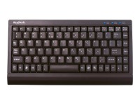 KEYSONIC ACK-595C+ (US), Tastatur, Mini, SoftSkin, PS/2-USB-Combo, US