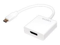 LOGILINK USB-C auf DisplayPort Adapter Unterstützt Mac OS X und Chrome OS Unterstützt HDCP 1.3, Vide