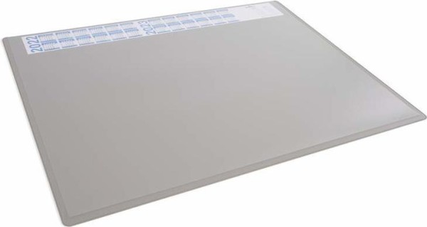 DURABLE Schreibunterlage PP mit Jahreskaleder 650x500cm grau