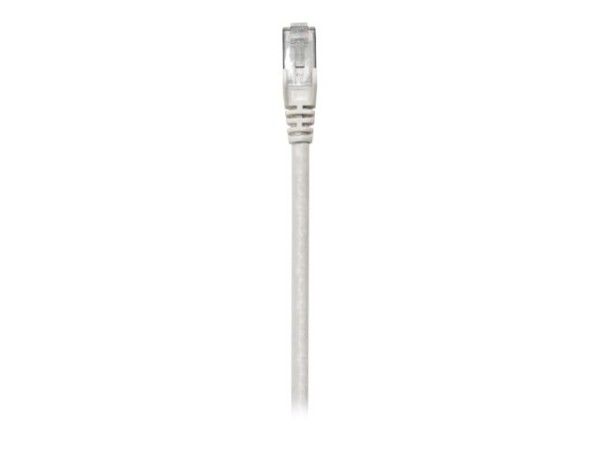 INTELLINET Netzwerkkabel Cat6 U/UTP 1,0m Grau RJ-45 Stecker / RJ-45 Stecker Vergoldete Kontakte Poly