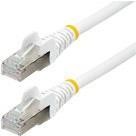 STARTECH.COM 1m CAT6a Kabel LSZH 10 Gigabit RJ45 LAN Kabel SFTP Patchkabel CAT6a Verlegekabel Abgesc