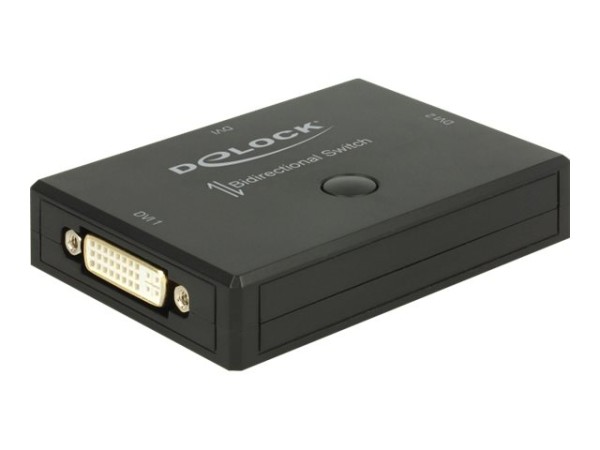 DELOCK Switch DVI 2 - 1 bidirektional 4k 30 Hz Delock