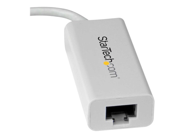 STARTECH.COM USB-C auf Gigabit Netzwerkadapter - USB 3.1 Gen 1 (5 Gbit/s) - Weiss