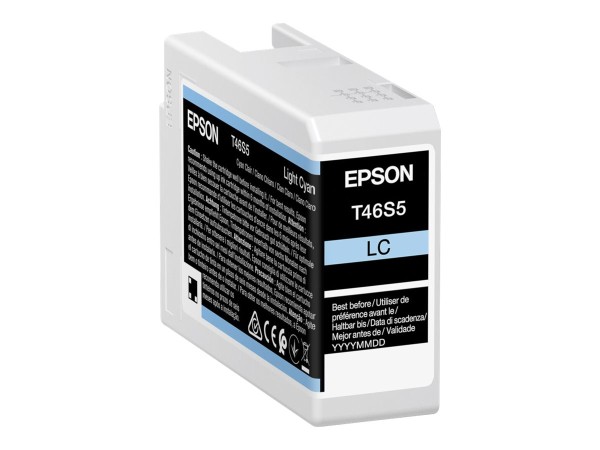 EPSON Singlepack Light Cyan T46S5 UltraChrome Pro 10 ink 26ml