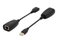 DIGITUS USB Extender fuer CAT5e CAT6 UTP Kabel bis 45m