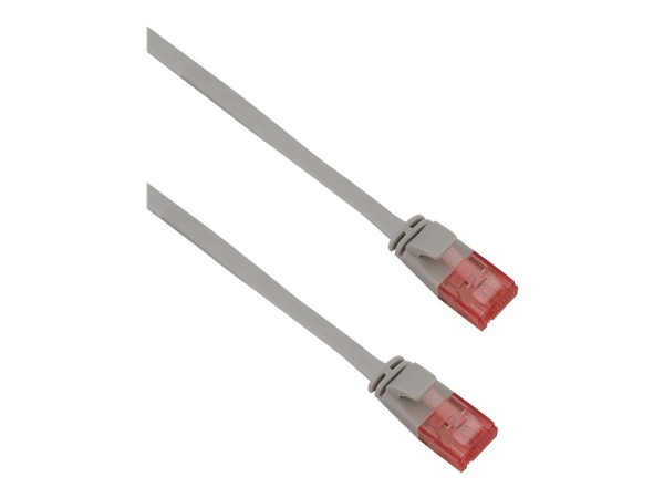 HERWECK Helos Ultra Slim - Patch-Kabel - RJ-45 (M) bis RJ-45 (M) - 5,0m - UTP - CAT 6 - geformt, ohn