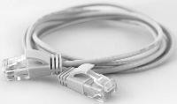 WANTEC wW Patchkabel CAT6A (rund 2,8mm) UTP weiss 2,0m