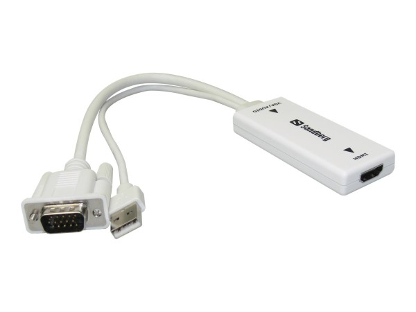 VGA+Audio to HDMI Converter