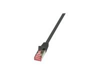 LOGILINK CQ2053S S/FTP Patchkabel Kat.6 PrimeLine schwarz - 2,00m