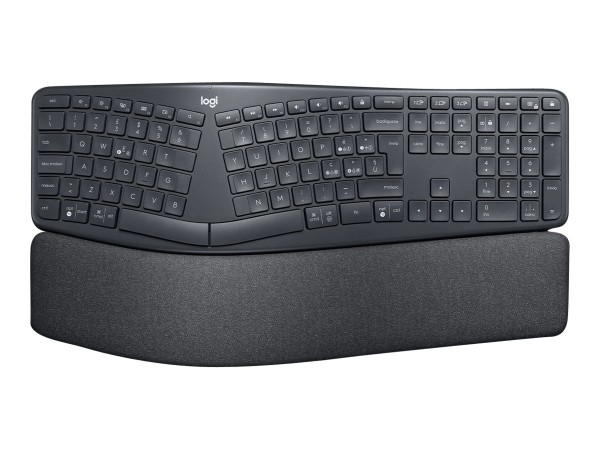 LOGITECH ERGO K860 - GRAPHITE - 2.4GHZ/BT - CENTRAL (FR)