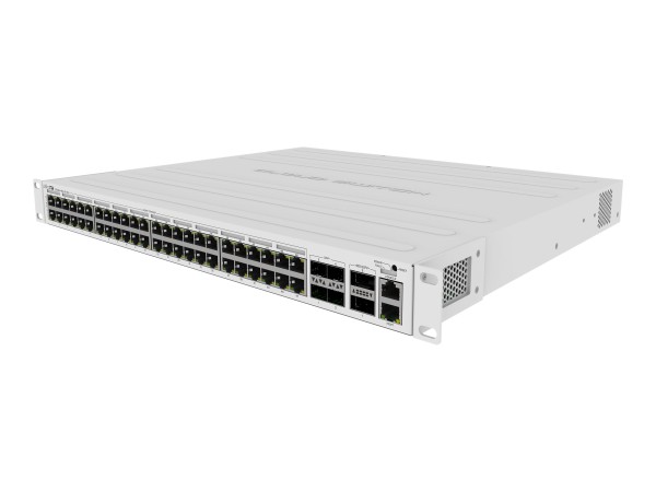 MIKROTIK CRS354-48P-4S+2Q+RM Cloud Router Switch, 48x 1Gbit PoE+ RJ45, 4x 10Gbit SFP+