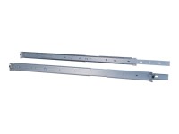 INTERTECH 48,3 Inter-Tech Teleskopschienensatz 650mm 2U   Silber