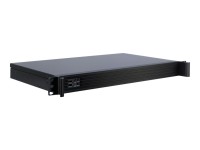 INTERTECH 48.3cm Inter-Tech IPC 1U-K-126L 1HE OHNE Netzteil Schwarz