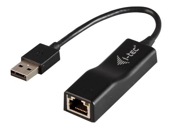 I-TEC USB 2.0 Advance 10/100 Fast Ethernet LAN Network Adapter USB 2.0 auf RJ45 LED-Anzeige fuer Tab