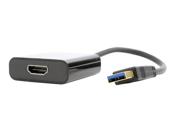 GEMBIRD A-USB3-HDMI-02 USB HDMI Schwarz Kabelschnittstellen-/adapter (A-USB3-HDMI-02)