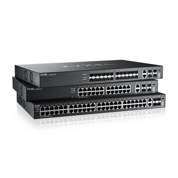 ZYXEL XGS2220-30HP Layer3 Access Switch, 400W PoE, 2x10Multi