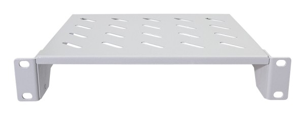 LOGILINK Fachboden 10"-Rackeinbau 200mm, 1HE, lichtgrau