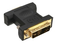 InLine® DVI-A Adapter, Analog 12+5 Stecker auf 15pol HD Buchse (VGA), vergoldet