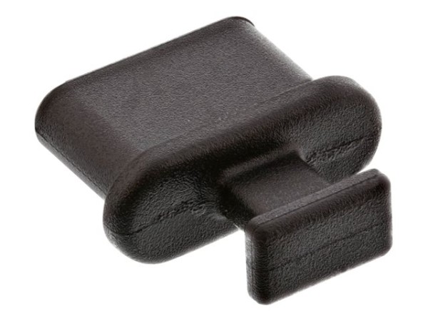 INLINE ® Staubschutz, für USB C Buchse, schwarz, 50er Pack