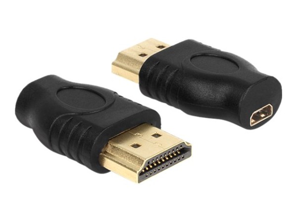 DELOCK Adapter Delock HDMI micro D -> HDMI micro D Bu/St