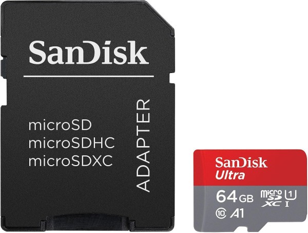 SANDISK Ultra A1 Class 10 64GB