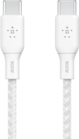 BELKIN BOOST CHARGE - USB-Kabel - USB-C (M) zu USB-C (M) - 3,0m - weiß (CAB014BT3MWH)