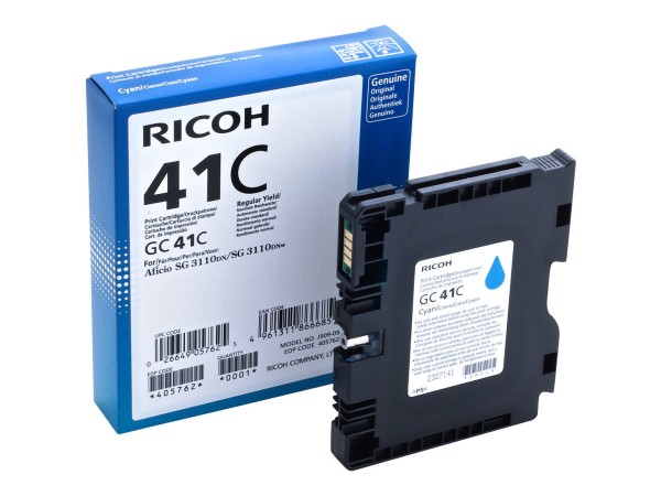 RICOH Cyan Tintenpatrone