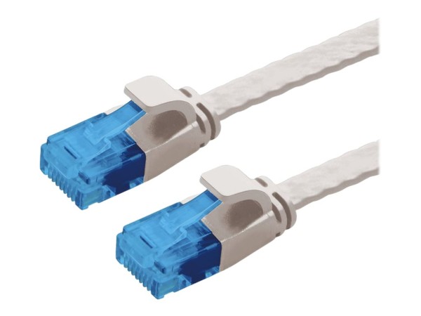 VALUE 21992011 RJ45 Netzwerkkabel, Patchkabel CAT 6a U/UTP 1.00 m Grau 1 St.