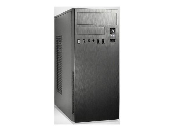 INTERTECH Geh IT-2812 Business, Mainboards bis ATX, schwarz