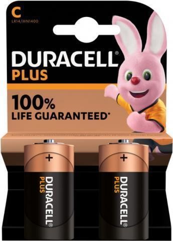 DURACELL Batterie Plus NEW -C (MN1400/LR14) Baby 2St.