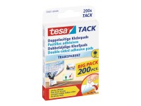 TESA Klebepads Tack ablösbar (59401-00000-00) Transparent