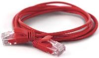 WANTEC Patchkabel CAT6A (rund 2,8mm) UTP rot 3,0m