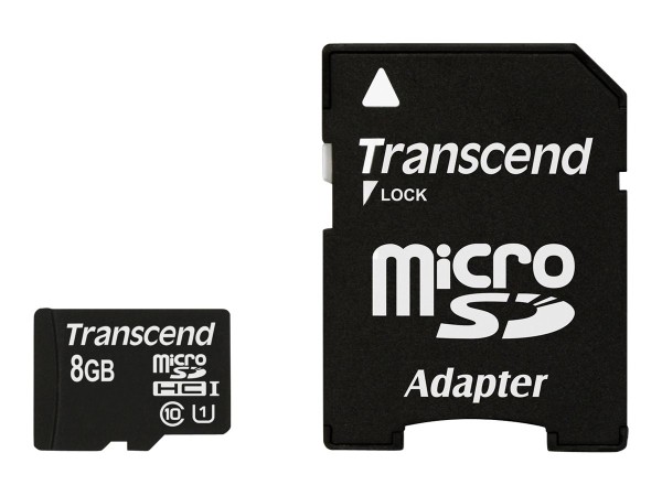 TRANSCEND 8GB MICROSDHC CLASS 10 UHS-I