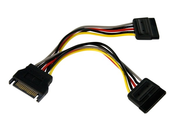 STARTECH.COM 15cm SATA Y-Stromkabel - S-ATA Splitter Verteilerkabel
