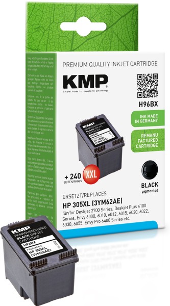 KMP Tintenpatrone ersetzt HP 305XL (3YM62AE)