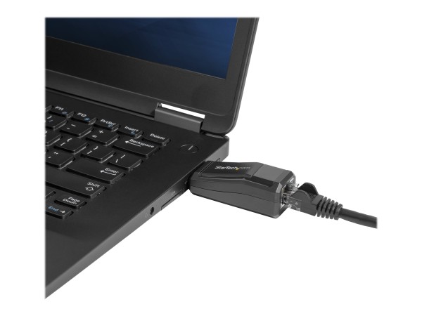 STARTECH.COM USB 3.0 auf Gigabit Ethernet Lan Adapter - Schwarz