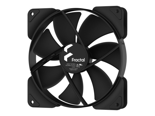 FRACTAL DESIGN Aspect 14 PWM Gehäuse Lüfter schwarz 140 x 140 x 25 mm