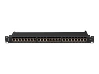 LANBERG Patchpanel 24-Port 1U 19