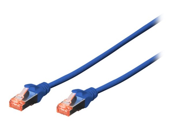 DIGITUS CAT6 S-FTP Patchkabel 0.25m,10 St blau