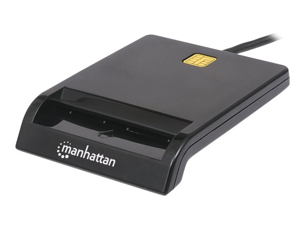 MANHATTAN Smartcard-Lesegeraet Geeignet fuer Smartcards mit Kontaktchip Plug and Play
