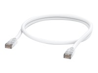 Ubiquiti Networks UACC-CABLE-PATCH-OUTDOOR-1M-W. Kabellänge: 1 m, Kabelstandard: Cat5e, Kabelschirmu